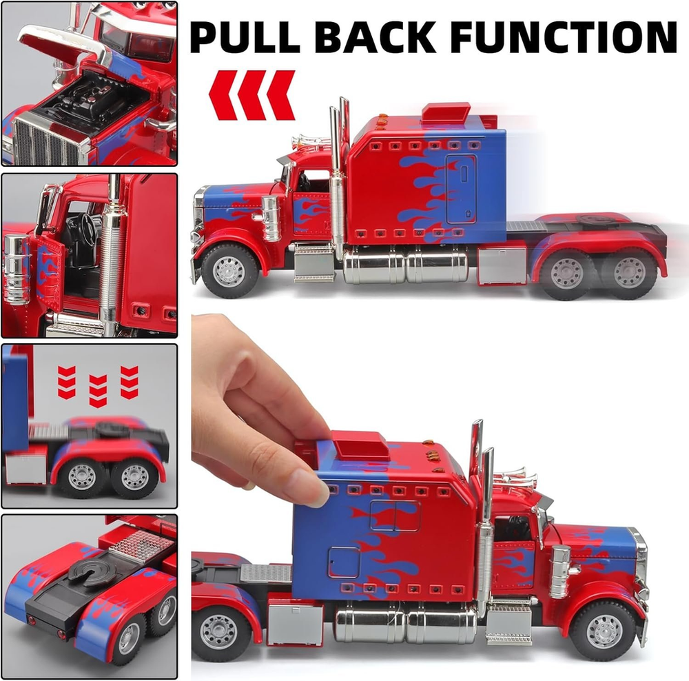 🔥Christmas Early Discount 50% Off🚙Semi Truck Toy with Light & Sound